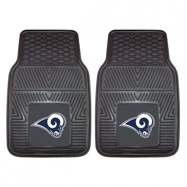 Los Angeles Rams Vinyl Car Mats, 2Pc, PK2