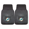 Fanmats Miami Dolphins Vinyl Car Mats, 2Pc, PK2
