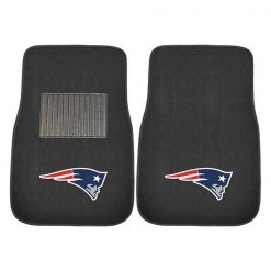 New England Patriots Car Mats, 2Pc, PK2