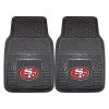Fanmats San Francisco 49ers Vinyl Car Mats, PK2