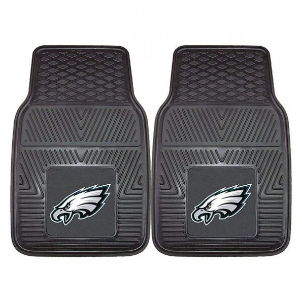 Fanmats Philadelphia Eagles Vinyl Car Mats, PK2 1 Philadelphia Eagles Vinyl Car Mats, PK2