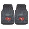Fanmats Tampa Bay Buccaneers Vinyl Car Mats, PK2