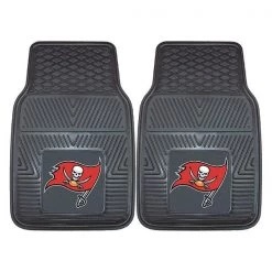 Tampa Bay Buccaneers Vinyl Car Mats, PK2