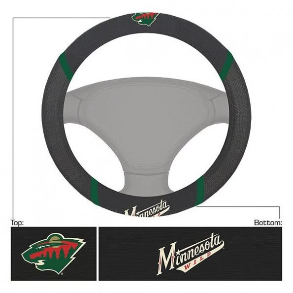 Minnesota Wild Steering Wheel Cover