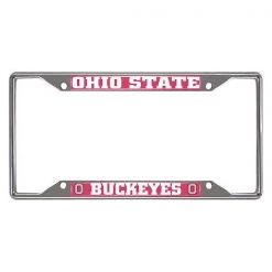 Fanmats Ohio State License Plate Frame