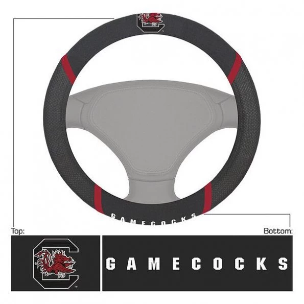 Fanmats South Carolina Steering Wheel Cover 1 South Carolina Steering Wheel Cover
