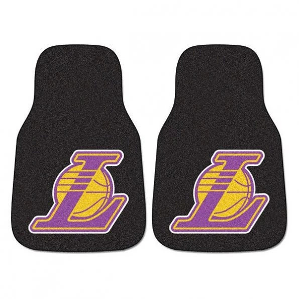 Los Angeles Lakers Carpet Car Mat, PK2