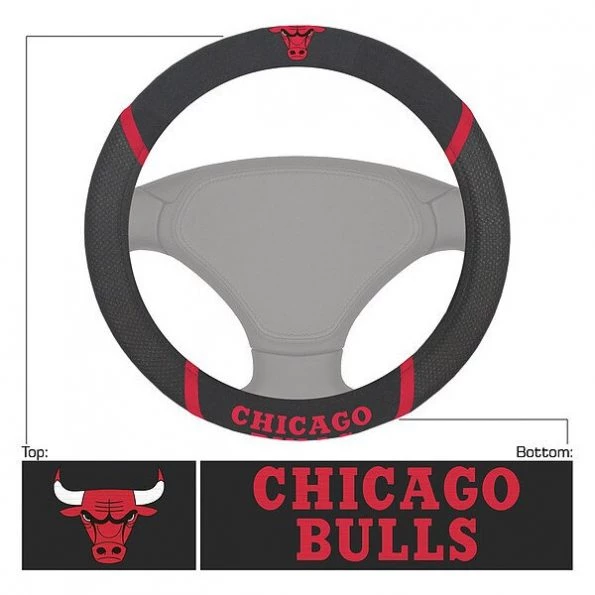 Chicago Bulls Steering Wheel Cover