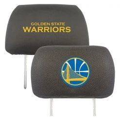 Golden State Warriors Head Rest Cover