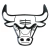 Fanmats Chicago Bulls Emblem, 2.8"x3.2"