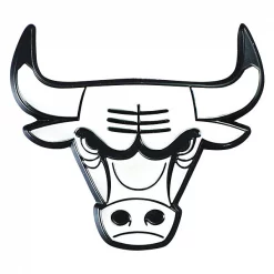 Fanmats Chicago Bulls Emblem, 2.8"x3.2"