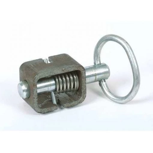 Spring Latch W/Tube, 5/8 In, SS