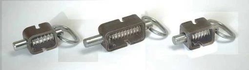 Spring Latch W/Tube, 5/8 In, SS