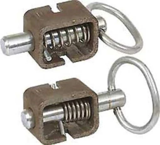 Spring Latch W/ Tube and Pin, SS