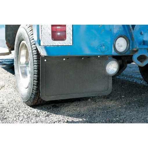 Mud Flaps, Black, 24 x 14 In., PR