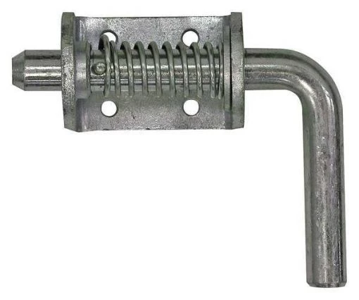 Spring Latch Assembly, Silver, SS