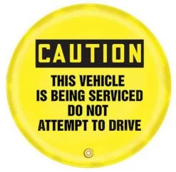 Accuform Steering Wheel Cover, This Vehicle, 24 In.