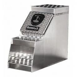 Buyers Products Aluminum Step Box, 24X28X12
