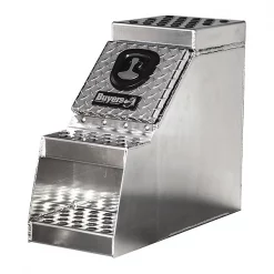 Buyers Products Aluminum Step Box, 24X28X24