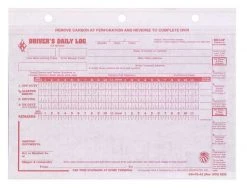 Jj Keller Detailed Drivers Logbook, Carbonless, PK31