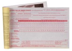 Canadian Drivers Logbook, w/Carbon