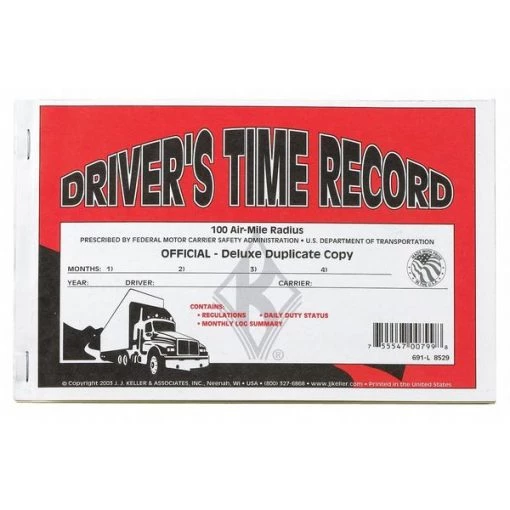 Drivers Exempt Log, w/Carbon