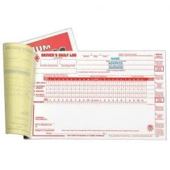 Jj Keller Drivers Logbook, Carbonless