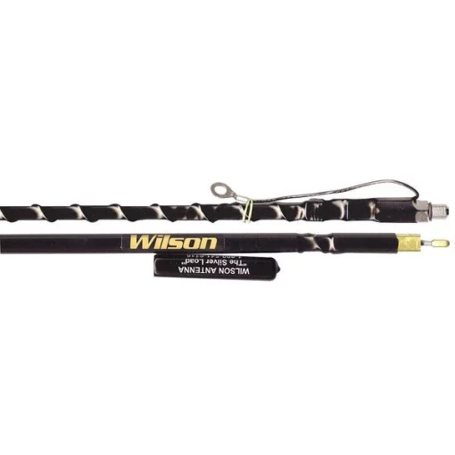 Antenna, Top load, 48inH, Black, Fiberglass