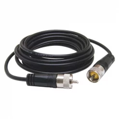 Roadpro Coax Cable, PL-259 Connector, 12 ft.