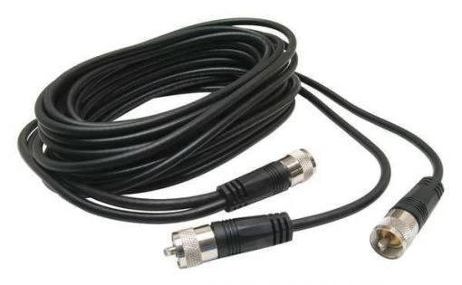 Coax Cable, Dual, 18 ft.