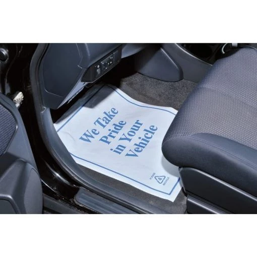 Floor Mat, Roll, Plastic, PK500