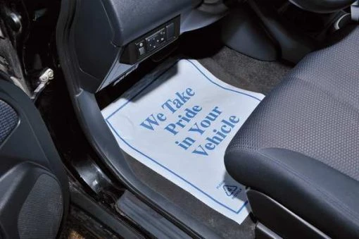 Floor Mat, Roll, Plastic, PK500