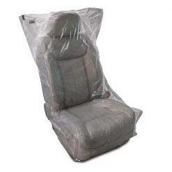 Slip-N-Grip Seat Cover, Plastic, PK250