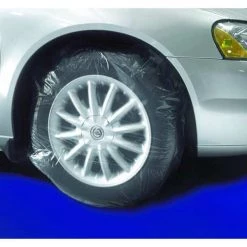 Slip-N-Grip Tire Masker, Paintable, Plstic, PK50