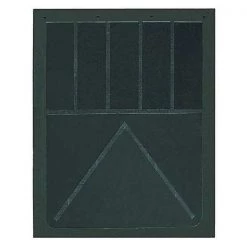 Buyers Products Mud Flaps, Black, Rubber, 30" L x 24" W, PR