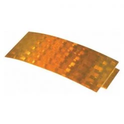 Grote Reflector, Yllw, Rectangular, 3-13/16" dia.