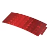 Grote Reflector, Red, Rectangular, 3-13/16" dia.