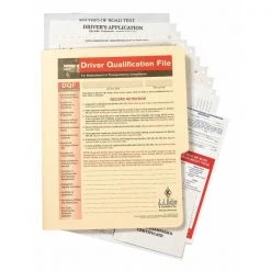 Jj Keller Driver Qualification, Paper, 27 Pages, PK2