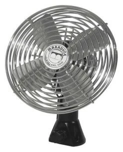 Maradyne Bolt-OnFan, 2.5A, Chrome PlatedSteel, 12VDC