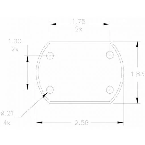 Bolt-On Fan, 1.3A, ChromePlatedSteel, 24VDC