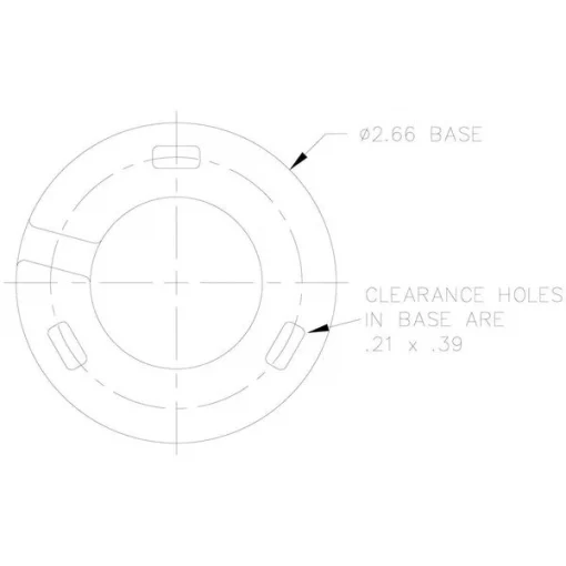 Bolt-On Fan, 2.7A, ChromePlatedSteel, 12VDC