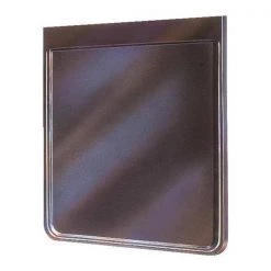 Splash Guard, Black, Rubber, 26" L