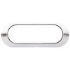 Maxxima Bezel, Chrome, Oval, 29/32 in. W, Plastic