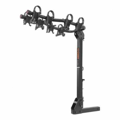 Prem Htch-Mntd Bike Rack, 4 Bikes, 2" Shnk