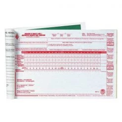 Jj Keller Bilingual Drivers Logbook, With Carbon