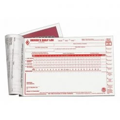 Jj Keller Detailed Drivers Logbook, With Carbon