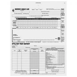 Jj Keller Drivers Logbook 3 In 1, Carbonless