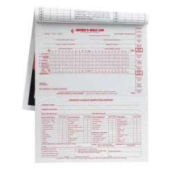 Jj Keller Oil Field Drivers Logbook, Carbonless