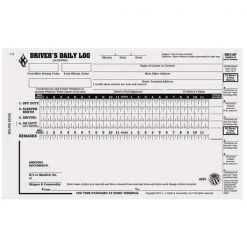 Detailed Drivers Logbook, Carbonless