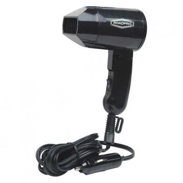 Hair Dryer, Folding Handle, 12V